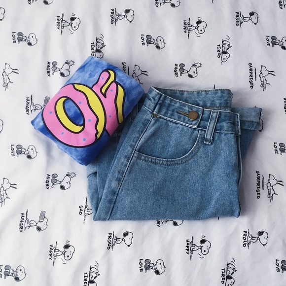 Odd Future Tops - odd future | blue tie dye shirt